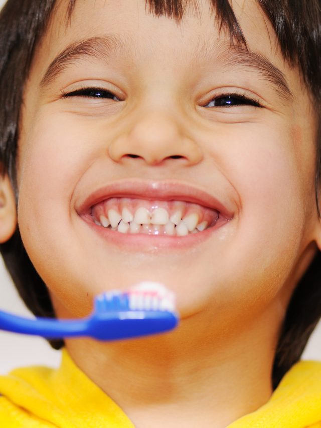 Behind every child’s adorable smile are the parents who ensure their child brushes twice daily!